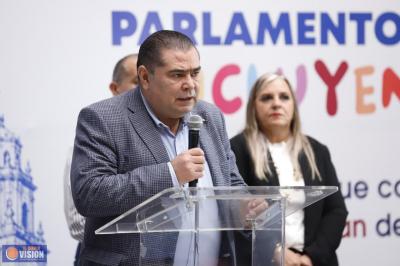 Firman Congreso y STASPLE convenio para aumento salarial de las y los trabajadores del Legislativo