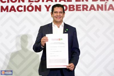 Ernesto Núñez se registra como coordinador de la Cuarta Transformación en Michoacón