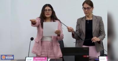 Selene González, rinde protesta como Presidenta Provisional del IEM 