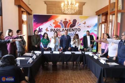 Se instala Jurado Calificador para el Parlamento Juvenil Incluyente 2026