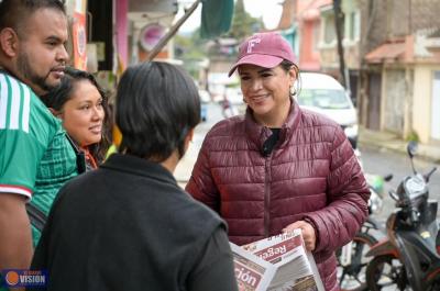 Con brigadas permanentes, Fabiola Alanís fortalece organización de la 4T en Michoacán