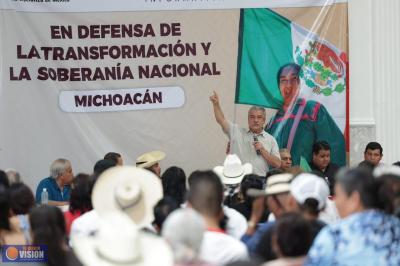 Reconoce Morón avance de la transformación en Michoacán de la mano de Sheinbaum