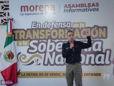 Tacámbaro,se une a la lucha por la transformación