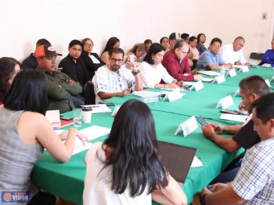 Comisión de Derechos Indígenas y Afroamexicanos, se reúnen con  comunidades del estado.