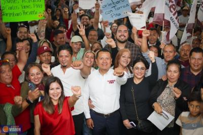 Torres Piña, muestra músculo territorial con más de 2 mil liderazgos en Morelia