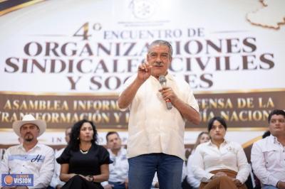 Organizaciones sociales respaldan a Morón