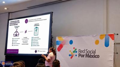 Red Social por México, fortalece a organizaciones de Michoacán 