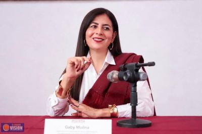 Empresarios de Uruapan, confían en el liderazgo de Gaby Molina