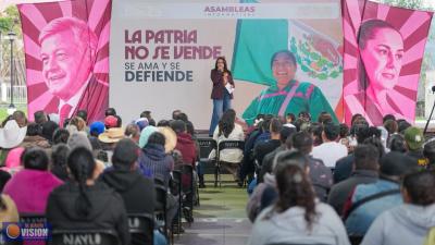 Gladyz Butanda suma al autogobierno de Sicuicho a la defensa de la transformación