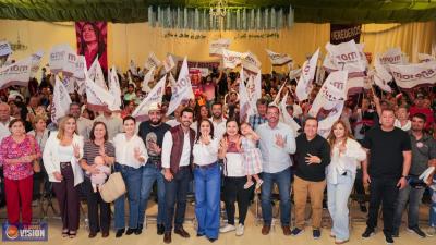Gladyz Butanda y región Ciénega pactan defensa de la transformación y la soberanía