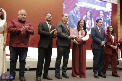 Presenta Grupo Parlamentario de Morena, segundo informe Legislativo