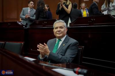 En Segundo Informe, Magaña de la Mora refrenda compromiso con el fortalecimiento institucional