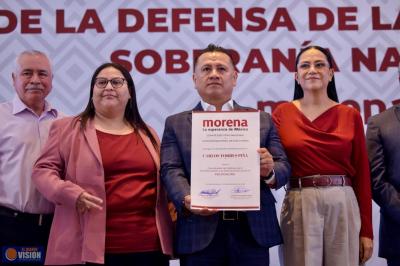 Carlos Torres Piña, Coordinador Estatal en Defensa de la 4T y la Soberanía Nacional en Michoacán