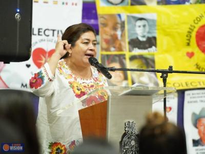 Tras aprobar Ley de Búsqueda, Belinda Iturbide destaca participación de madres buscadoras