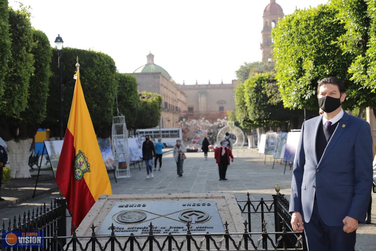 Mantener limpio y ordenado el Centro Histórico de Morelia, tarea de todos: Alfonso Martínez