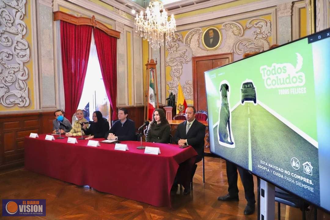 Presenta Alfonso Martínez campaña “Todos coludos, todos felices” a favor del bienestar animal