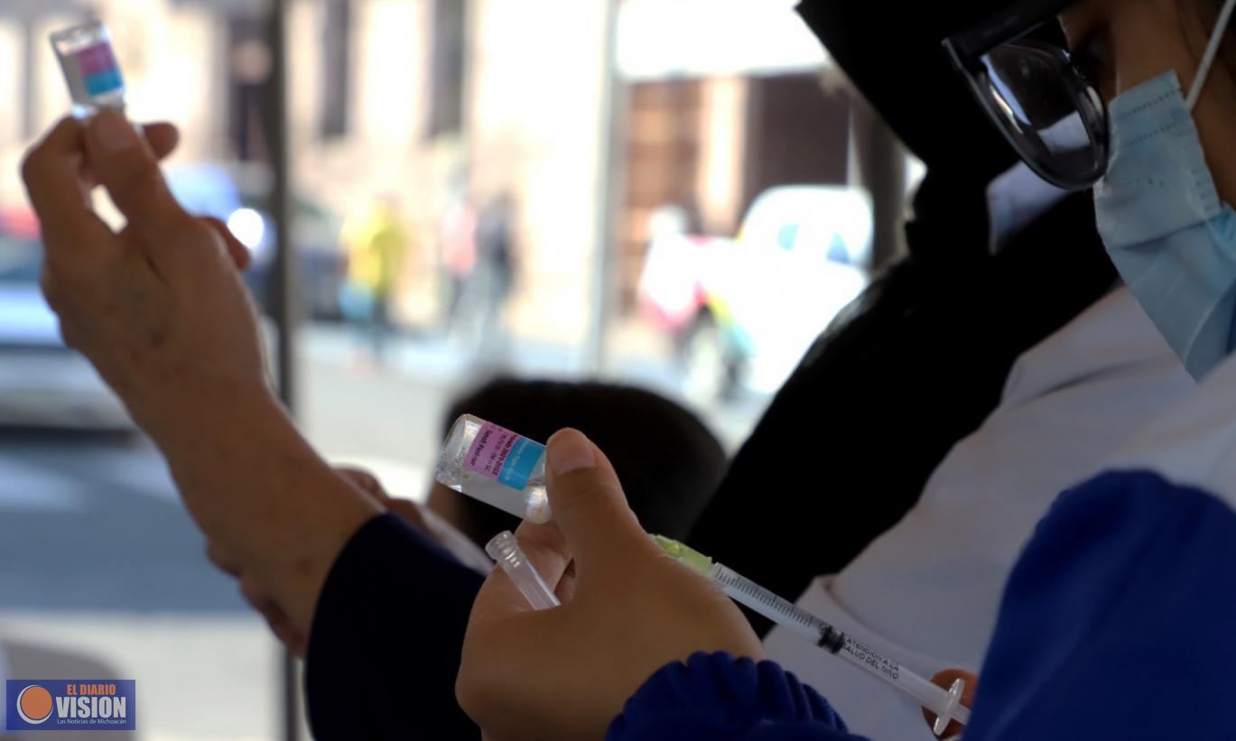 Michoacán registra un 58.07 por ciento en vacunación de influenza