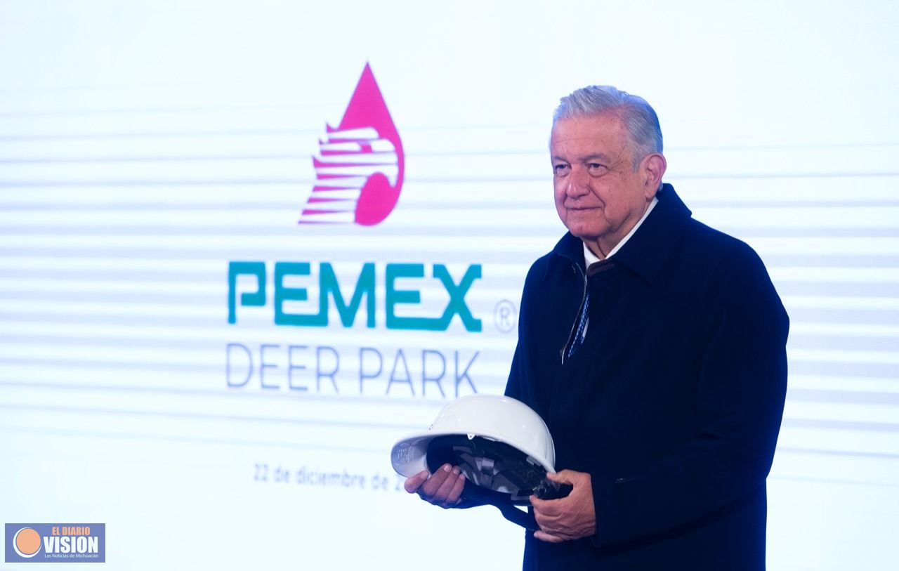 Presume AMLO que ya se autorizó compra de refinería en Texas