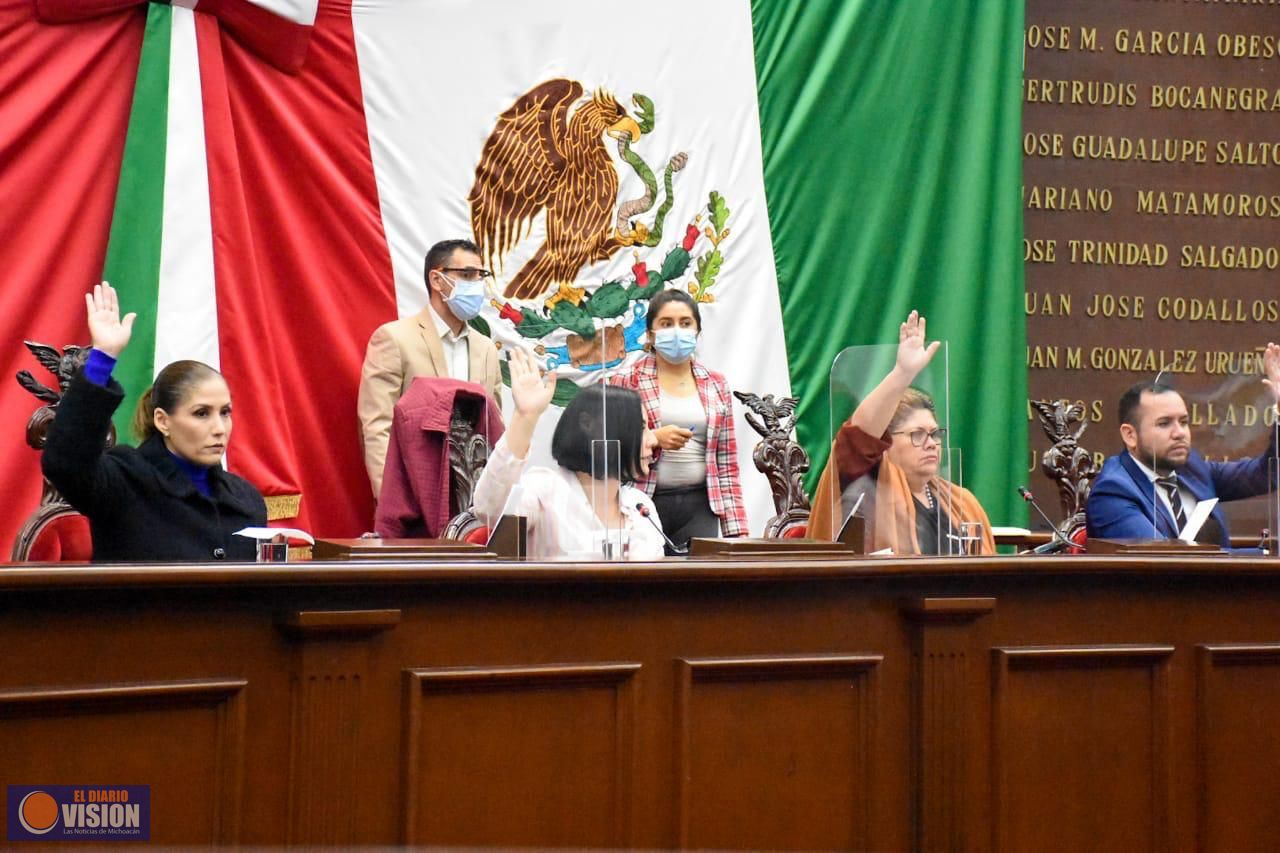 Felicita Nacho Campos a diputadas y diputados que aprobaron Ley de Ingresos para Uruapan