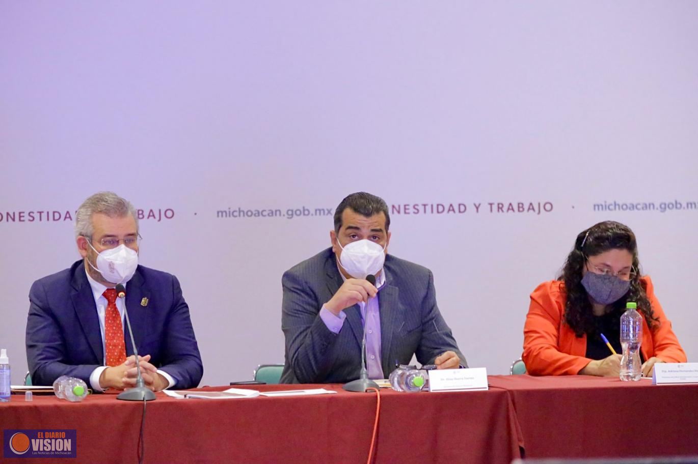 Refuerza Gobierno de Michoacán medidas sanitarias ante Covid-19