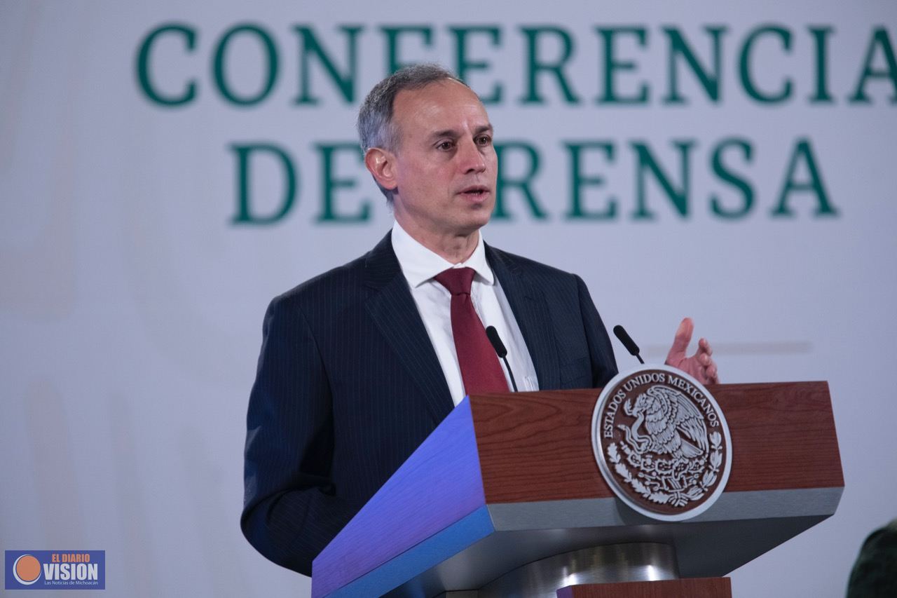 La pandemia en México va en descenso, insiste López Gatell