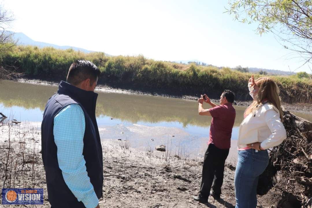 Gobierno de Angamacutiro y Sedatu, revisan proyectos para potenciar espacios públicos 