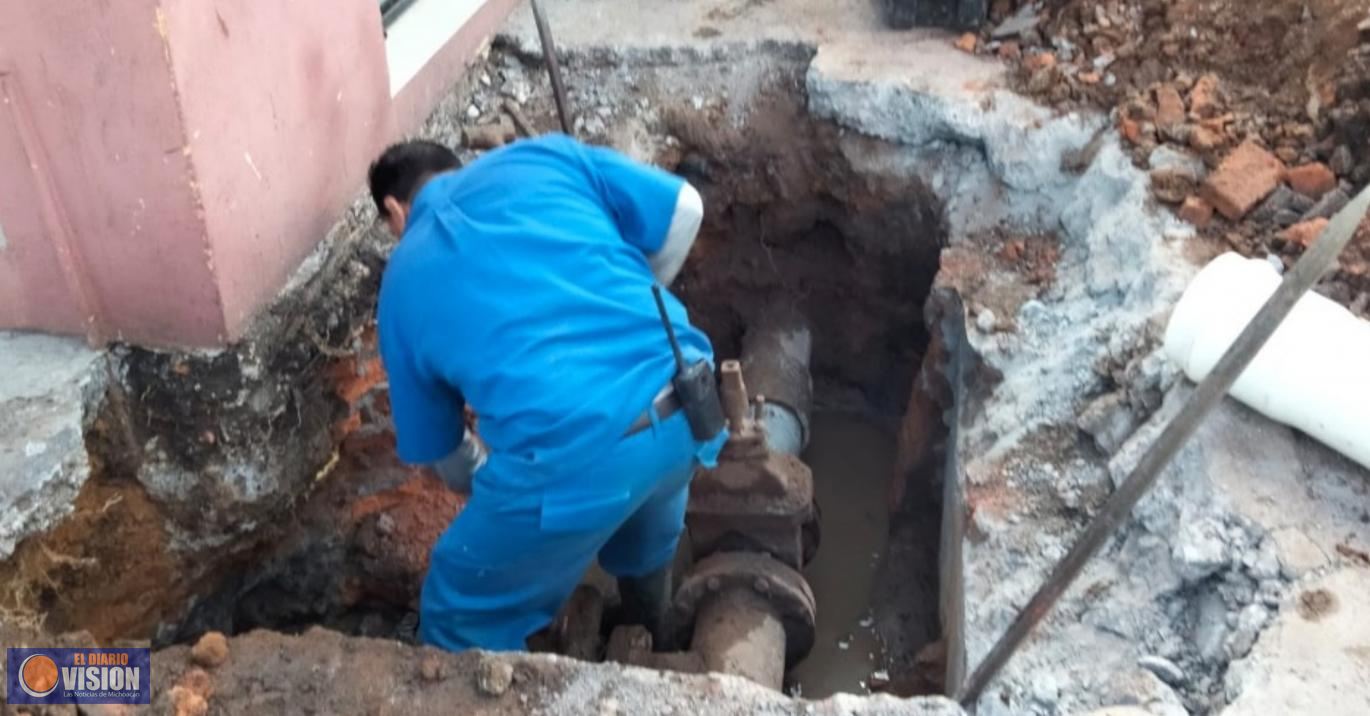 Miles de morelianos se quedarán sin agua esta semana 