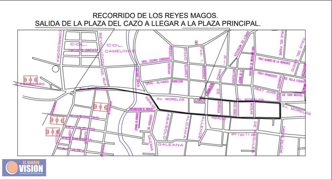 Gobierno de Salvador Escalante, realizará caravana con Los Reyes Magos éste miércoles 