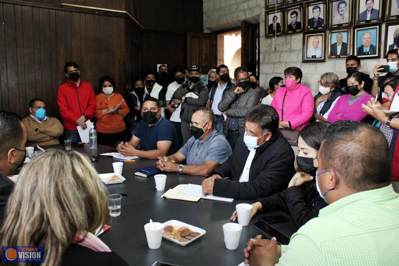 Cabildo de Tarimbaro, inicia proceso de análisis para cambio de escultura 
