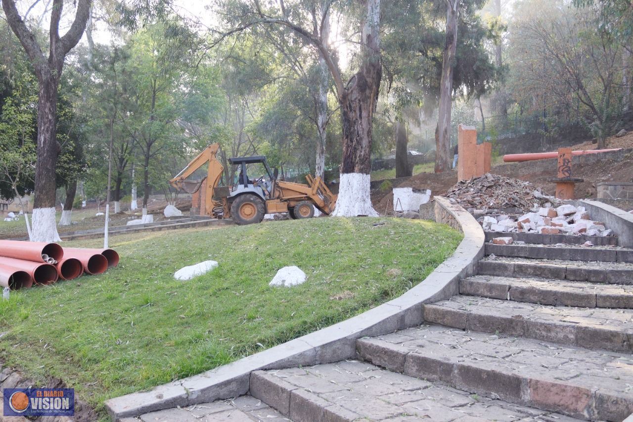 Gobierno Municipal rehabilita espacio recreativo “Santa Cecilia”
