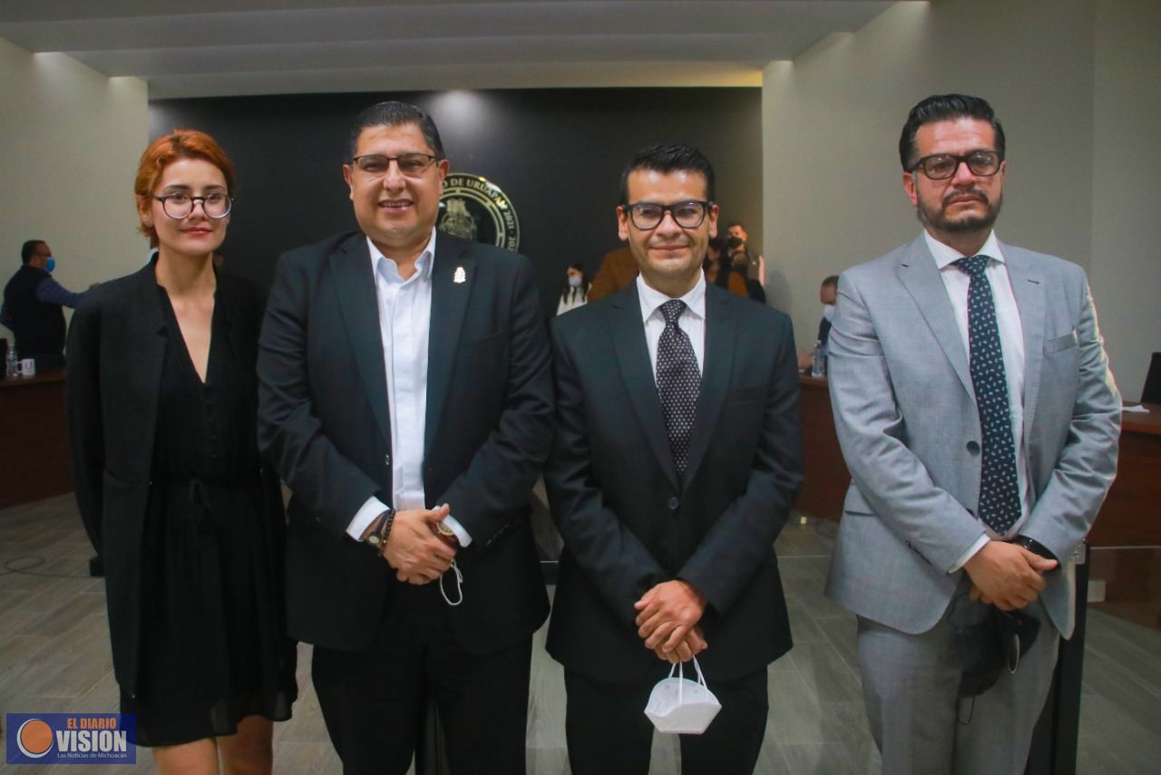 Eligen Contralor Municipal de Uruapan a José Manuel Pizeno Nárez 