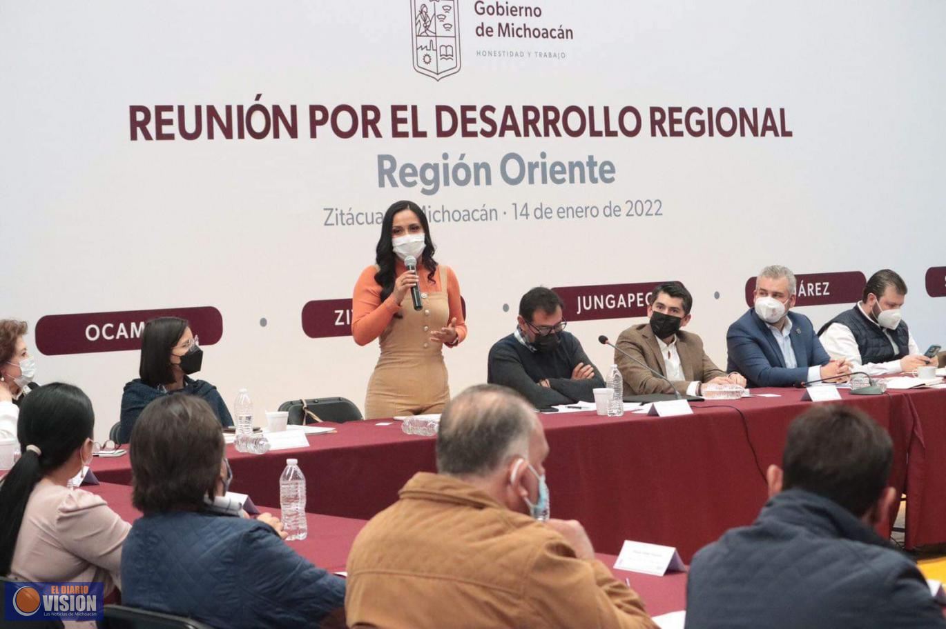Buscará Mary Carmen Bernal, respaldo de Federación a proyectos de Gobierno del Estado.