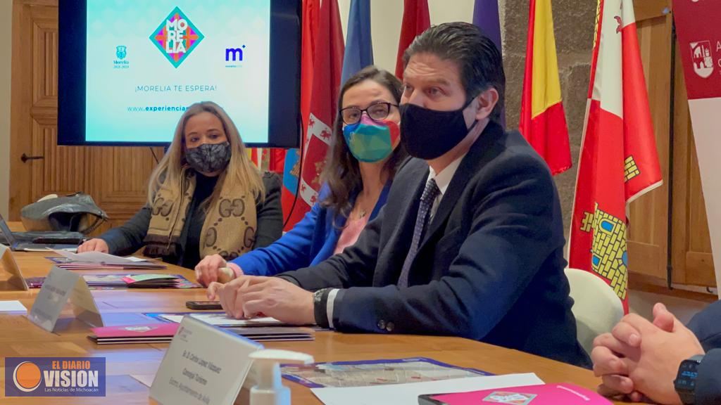 Presenta Morelia oferta turística y cultural a empresarios españoles