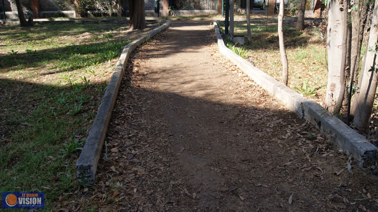 Continúa Imcufide trabajos de rehabilitación en unidades deportivas de Morelia