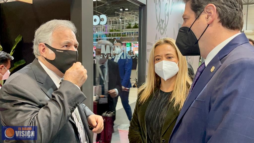 Celebra gobierno federal participación de Morelia en la Fitur