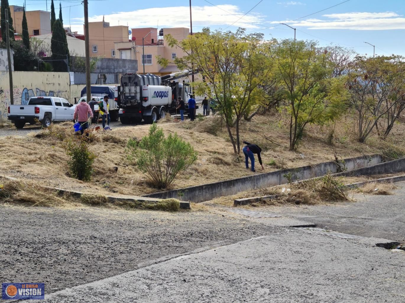 Realizan jornada integral de servicios en Lomas de La Maestranza