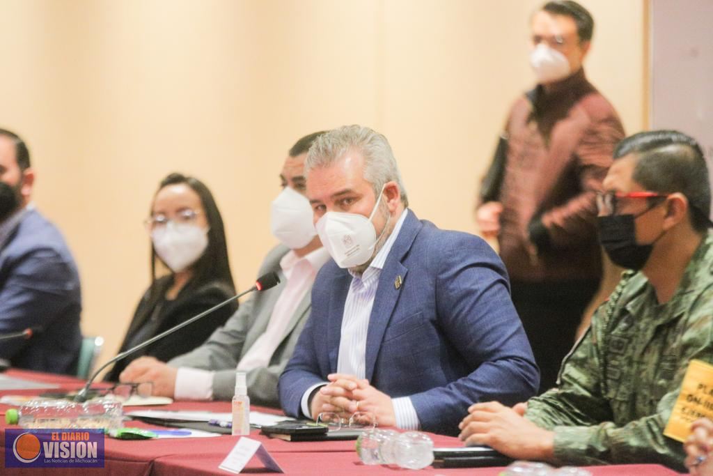 Anuncia Bedolla apertura de 4 macromódulos de vacunación en Morelia