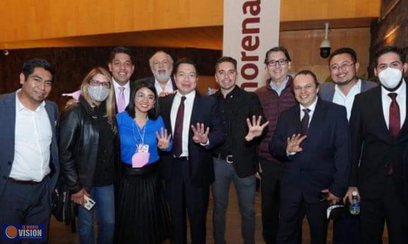 Hirepan Maya, participó la Segunda Reunión Plenaria de MORENA