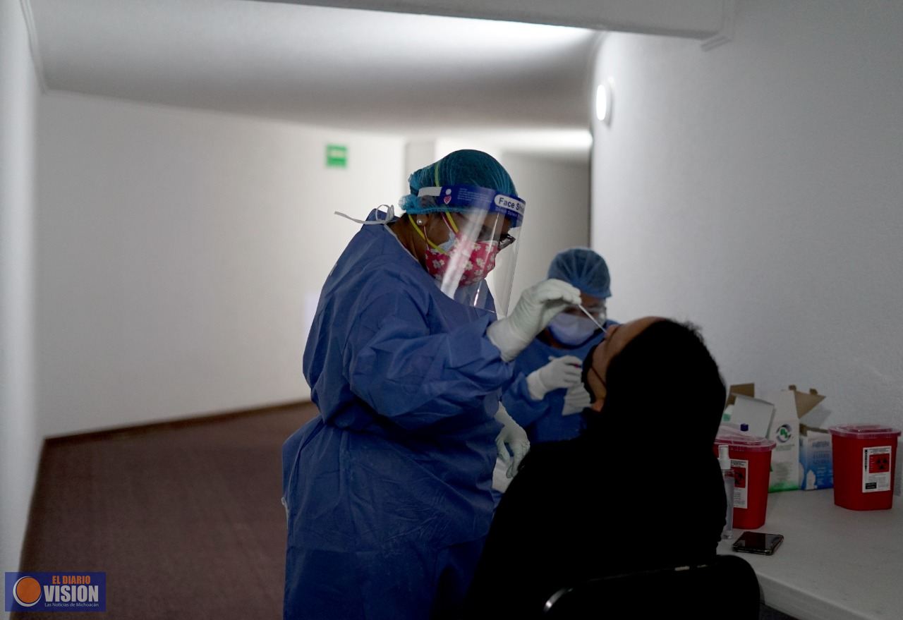 Morelia reporta 584 casos confirmados de COVID-19 y 8 defunciones, hoy martes 