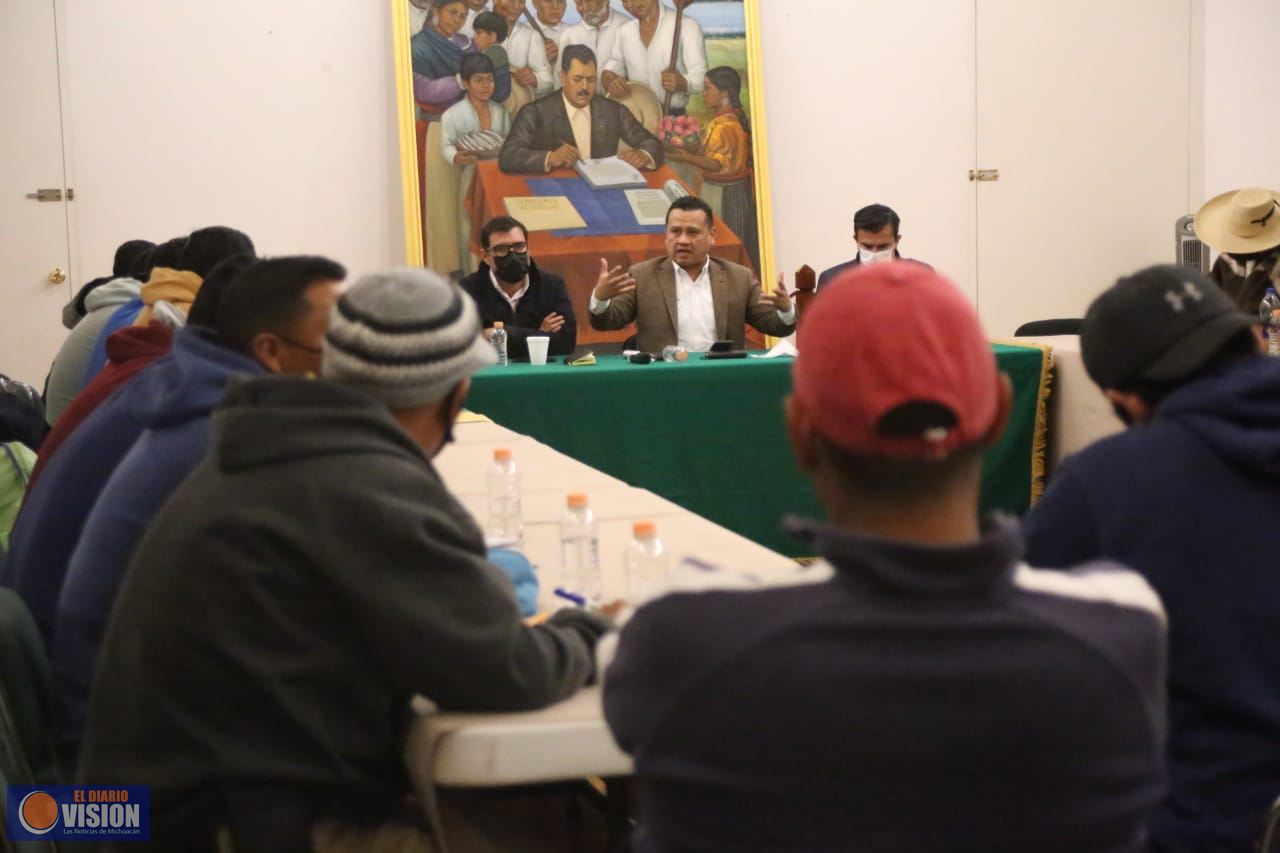 Gobierno de Michoacán da continuidad a mesa de diálogo con sector indígena de la CNTE