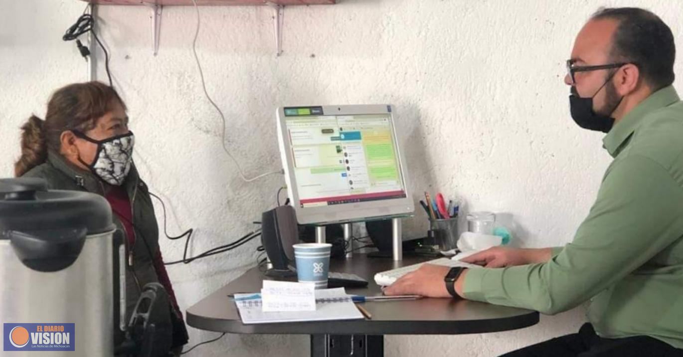 Gobierno de Zacapu brinda asesorías a la comunidad migrante del municipio
