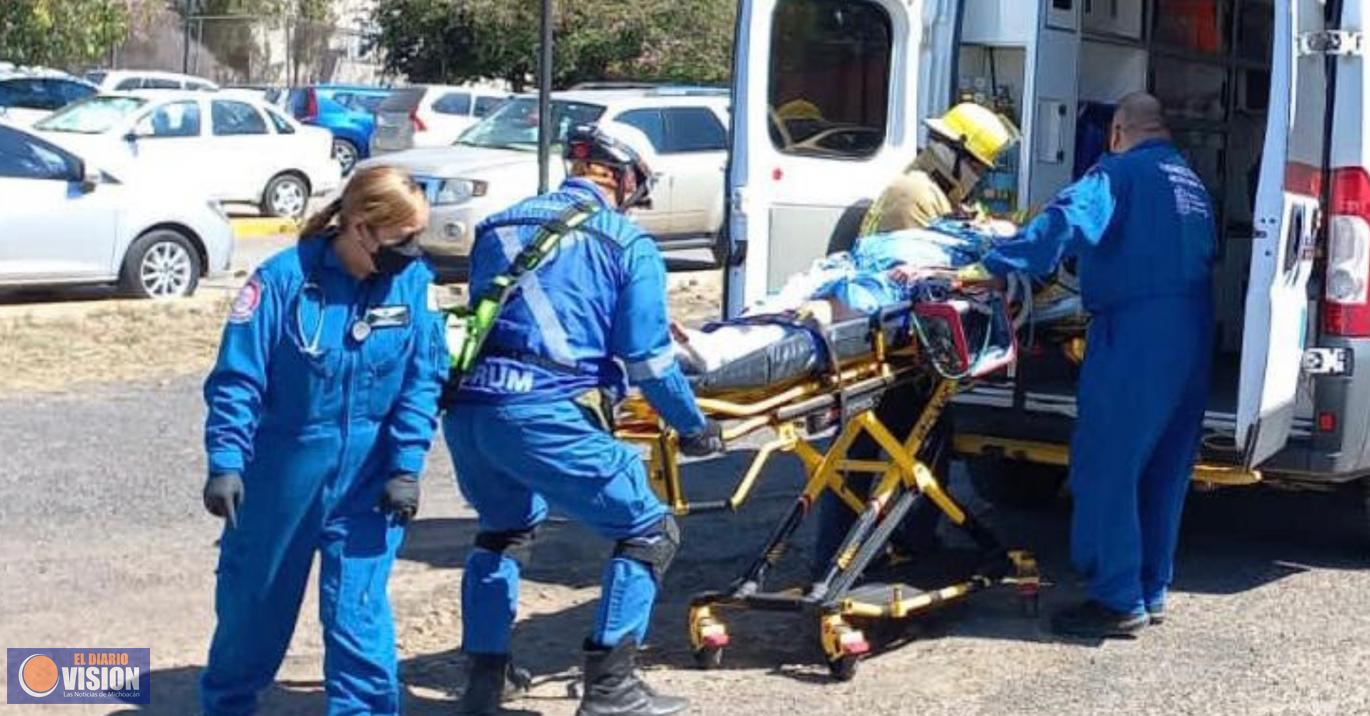 Estables las 2 embarazadas trasladadas en ambulancia aérea a Morelia