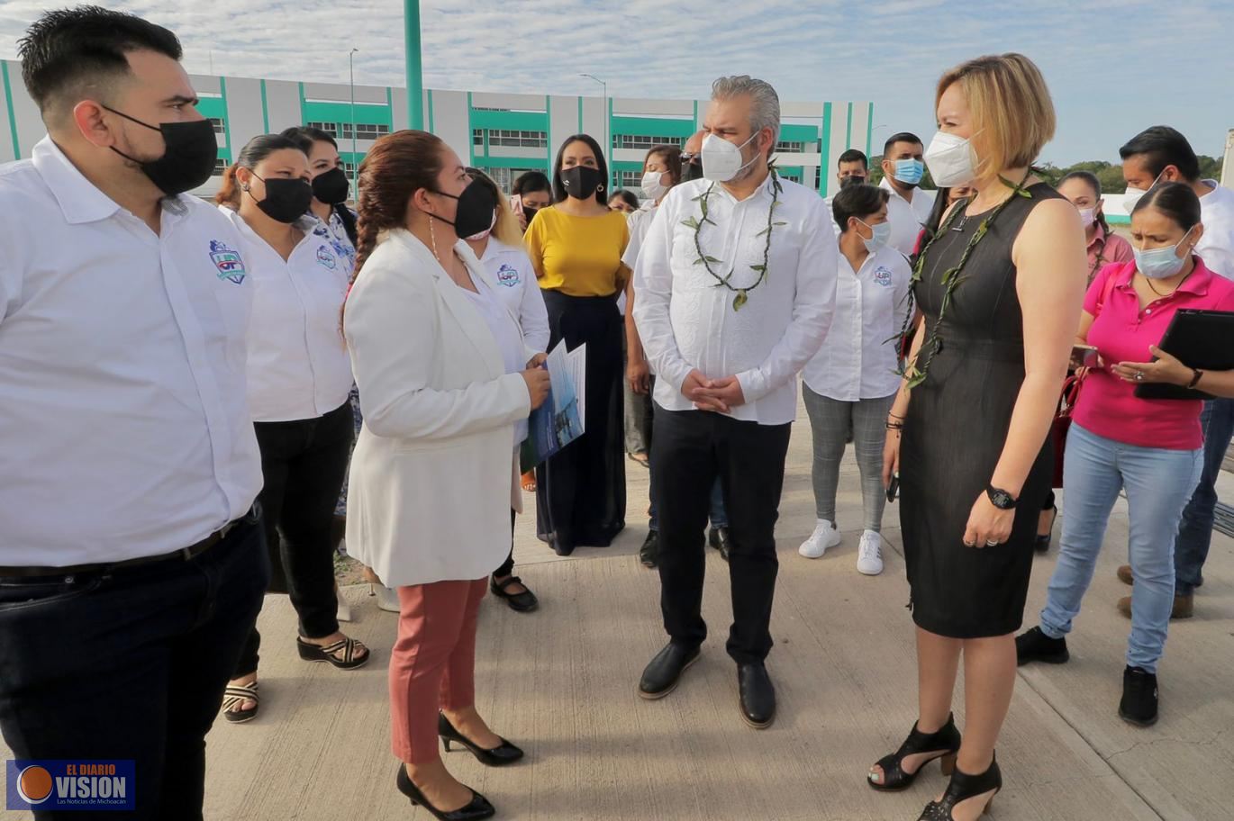 Llama Gobierno de Michoacán a regresar a las aulas en Lázaro Cárdenas