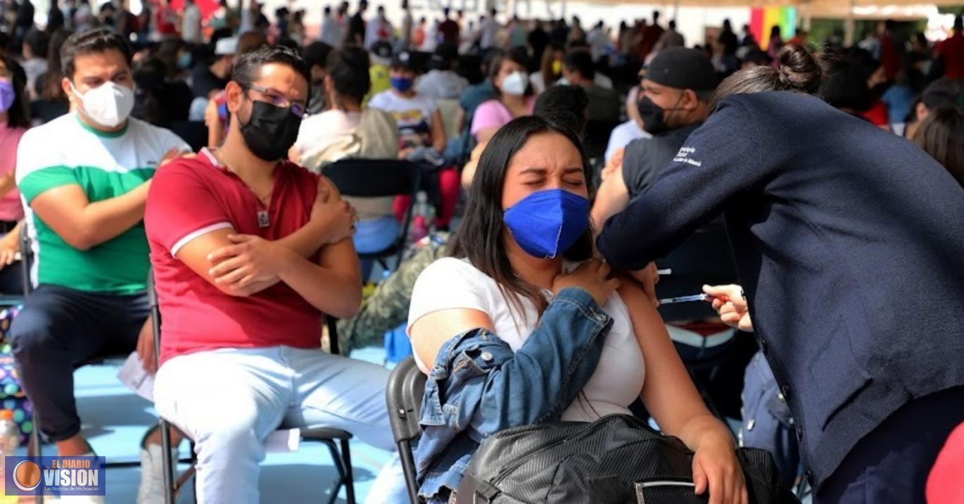 Michoacán, apegado a Plan Nacional de Vacunación que protege a población en mayor riesgo ante Covid