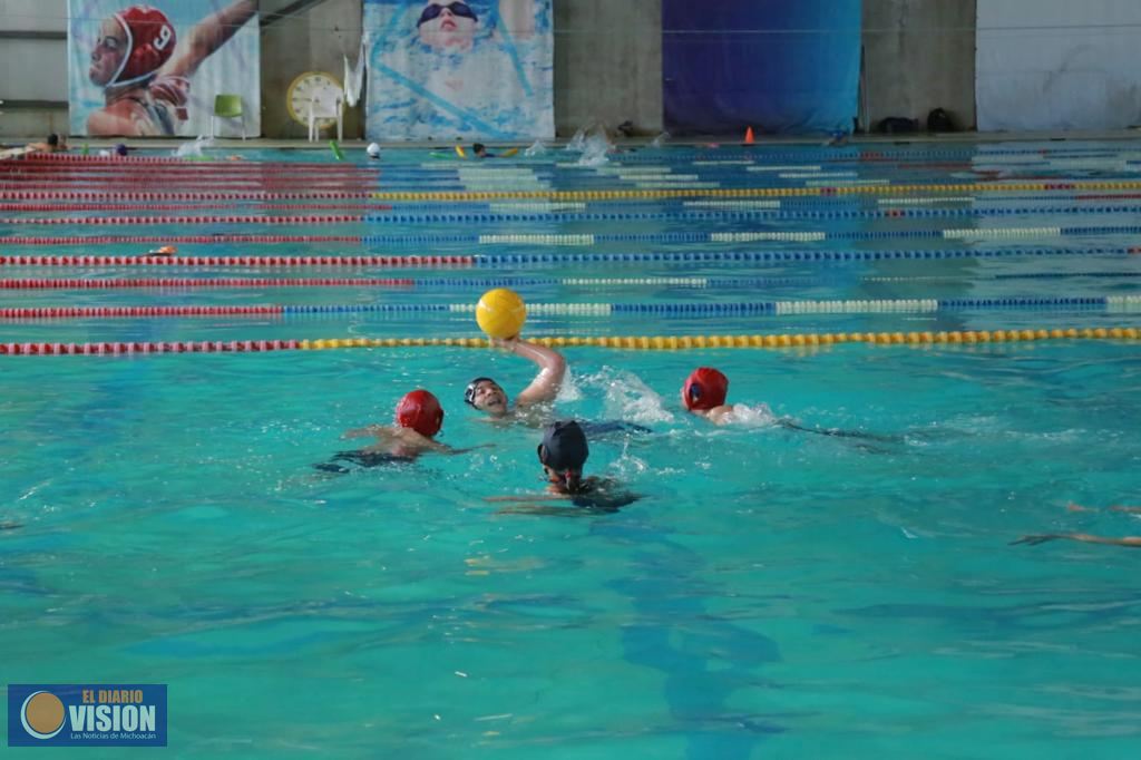 Alista IMCUFIDE equipo de polo acuático para selectivo estatal