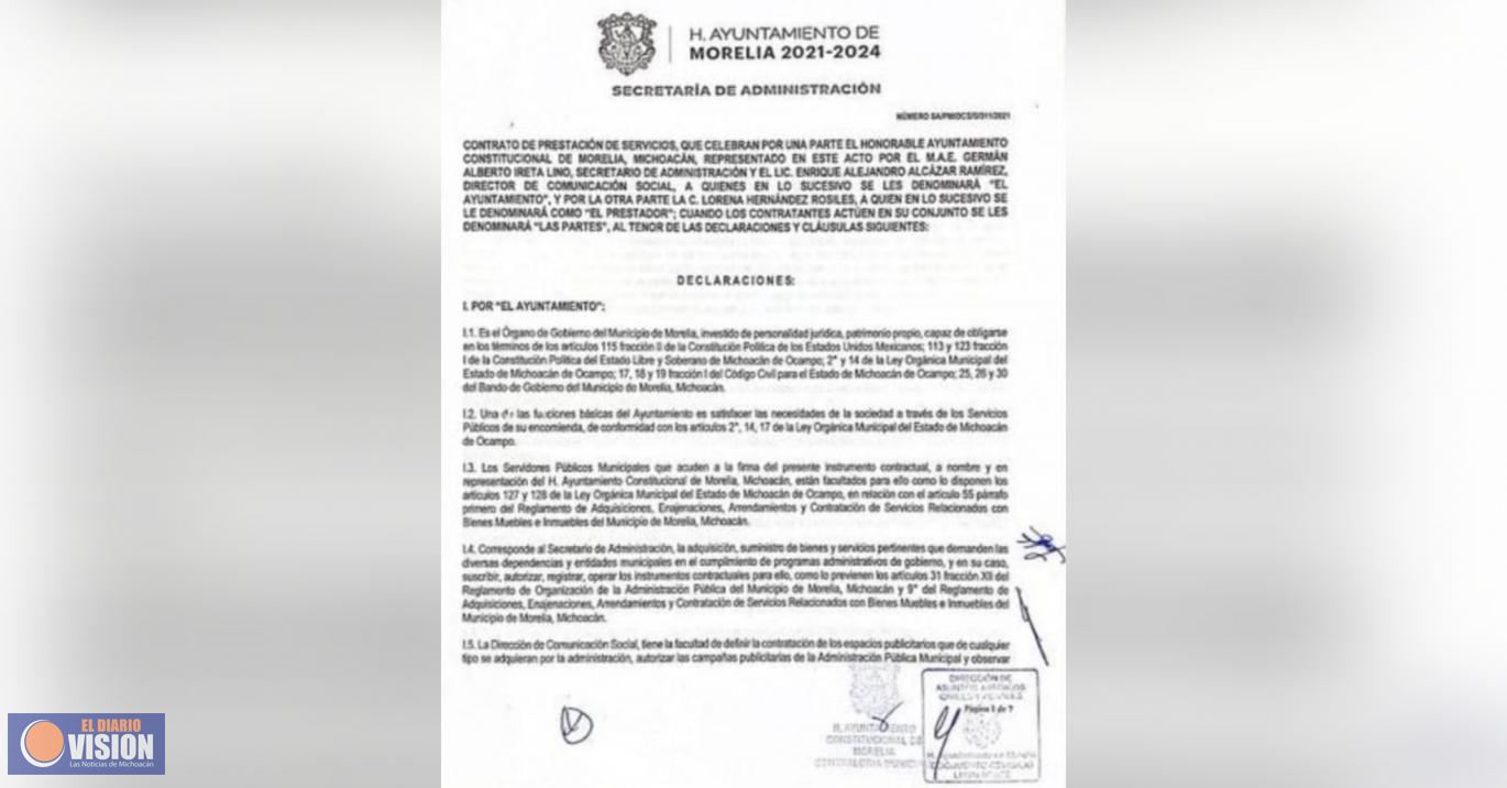 Ayuntamiento de Morelia, sigue dando contratos a empresas fantasma 