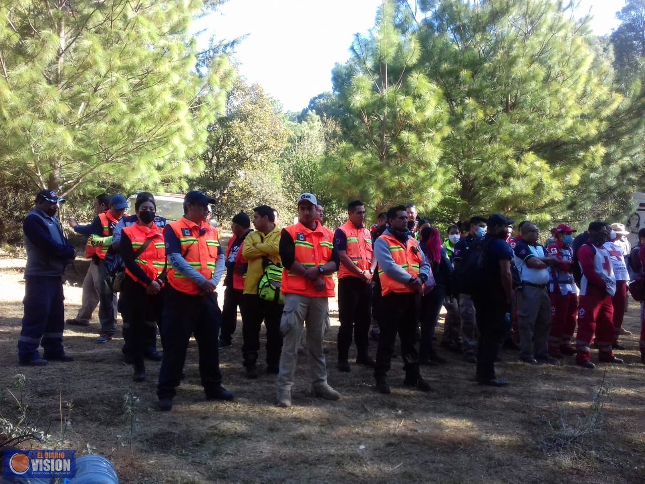 Continúan labores de búsqueda en el cerro El Tzirate en Quiroga