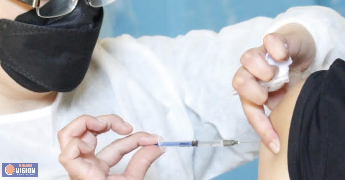 Más de un millón de dosis de refuerzo anti COVID-19, han sido aplicadas en Michoacán