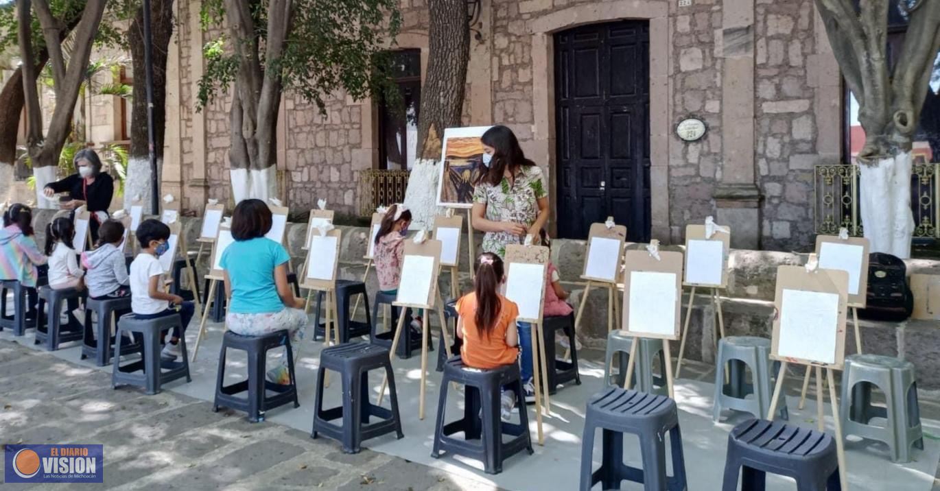 El Grito” de Edvard Munch, la obra realizada en el Taller de Pintura de la SeCultura