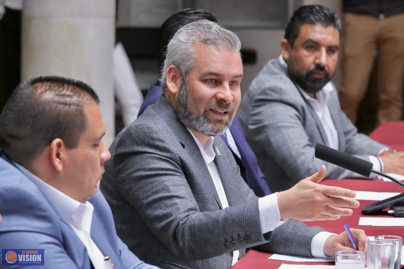 Con trabajo conjunto lograremos el desarrollo de Michoacán: Bedolla